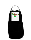 Senora Poncho Panel Dark Adult Apron-Bib Apron-TooLoud-Black-One-Size-Davson Sales