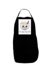 I'm Egg Nog-stic - Cute Egg Nog Panel Dark Adult Apron by TooLoud-Bib Apron-TooLoud-Black-One-Size-Davson Sales