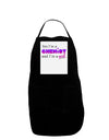 TooLoud Yes I am a Chemist Girl Panel Dark Adult Apron-Bib Apron-TooLoud-Black-One-Size-Davson Sales