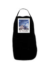 Go Outside Mountain Panel Dark Adult Apron by TooLoud-Bib Apron-TooLoud-Black-One-Size-Davson Sales