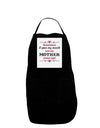 My Mother Comes Out Panel Dark Adult Apron-Bib Apron-TooLoud-Black-One-Size-Davson Sales