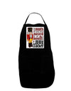More Nuts Busted - My Mouth Panel Dark Adult Apron by