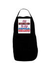 My Husband is My Hero - Armed Forces Panel Dark Adult Apron by TooLoud-Bib Apron-TooLoud-Black-One-Size-Davson Sales