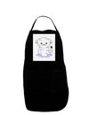 TooLoud Wet Pussycat Panel Dark Adult Apron-Bib Apron-TooLoud-Black-One-Size-Davson Sales