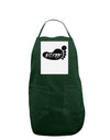 Bigfoot Panel Dark Adult Apron by TooLoud-Bib Apron-TooLoud-Hunter-One-Size-Davson Sales