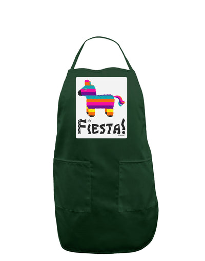 Colorful Pinata Design - Fiesta Panel Dark Adult Apron by TooLoud-Bib Apron-TooLoud-Hunter-One-Size-Davson Sales