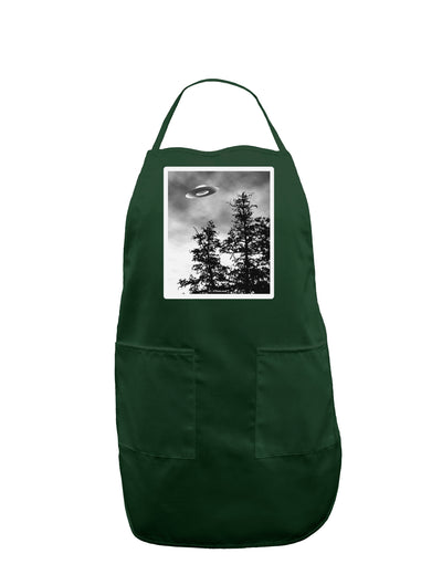 UFO Sighting - Extraterrestrial Panel Dark Adult Apron by TooLoud-Bib Apron-TooLoud-Hunter-One-Size-Davson Sales