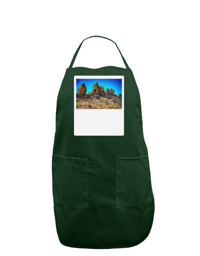 Crags in Colorado Panel Dark Adult Apron by TooLoud-Bib Apron-TooLoud-Hunter-One-Size-Davson Sales