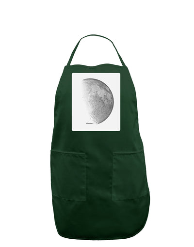 Moon Shadow Panel Dark Adult Apron-Bib Apron-TooLoud-Hunter-One-Size-Davson Sales