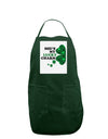 She's My Lucky Charm - Left Panel Dark Adult Apron-Bib Apron-TooLoud-Hunter-One-Size-Davson Sales