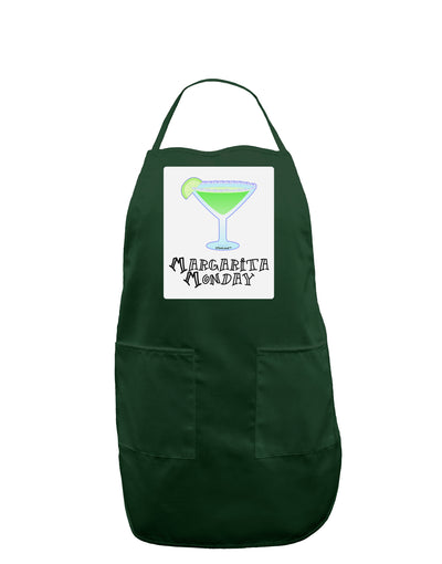 Margarita Monday Design - Pop Culture Panel Dark Adult Apron by TooLoud-Bib Apron-TooLoud-Hunter-One-Size-Davson Sales