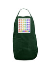 Pandamonium Rainbow Pandas Panel Dark Adult Apron by TooLoud-Bib Apron-TooLoud-Hunter-One-Size-Davson Sales