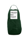 Trust No Thot Panel Dark Adult Apron-Bib Apron-TooLoud-Hunter-One-Size-Davson Sales