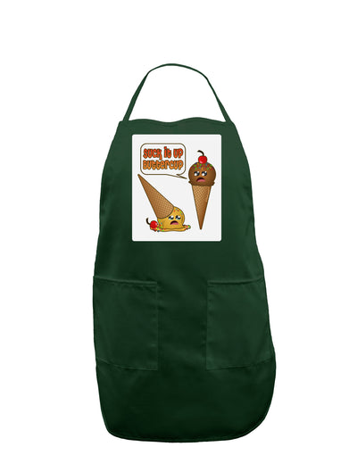 Suck It Up Buttercup Icecream Panel Dark Adult Apron-Bib Apron-TooLoud-Hunter-One-Size-Davson Sales