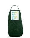 Suns Out Guns Out - Gradient Colors Panel Dark Adult Apron-Bib Apron-TooLoud-Hunter-One-Size-Davson Sales