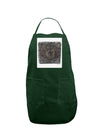 Stone Carving Watercolor Panel Dark Adult Apron-Bib Apron-TooLoud-Hunter-One-Size-Davson Sales