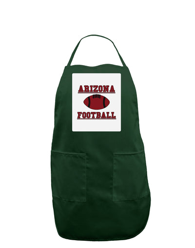 Arizona Football Panel Dark Adult Apron by TooLoud-Bib Apron-TooLoud-Hunter-One-Size-Davson Sales