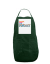 Thank God It's Friday Mixed Drink Panel Dark Adult Apron-Bib Apron-TooLoud-Hunter-One-Size-Davson Sales