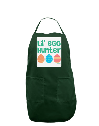 Lil' Egg Hunter - Easter - Green Panel Dark Adult Apron by TooLoud-Bib Apron-TooLoud-Hunter-One-Size-Davson Sales