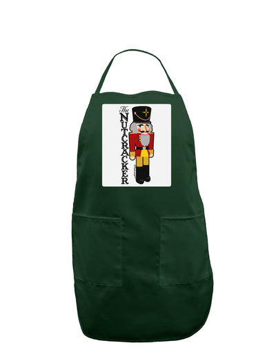 The Nutcracker with Text Panel Dark Adult Apron by-Bib Apron-TooLoud-Hunter-One-Size-Davson Sales