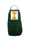 Number One Dad Trophy Panel Dark Adult Apron-Bib Apron-TooLoud-Hunter-One-Size-Davson Sales