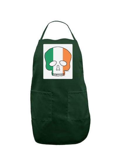 Skull Flag Ireland Panel Dark Adult Apron-Bib Apron-TooLoud-Hunter-One-Size-Davson Sales