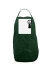 Number One Dad Award Ribbon Panel Dark Adult Apron-Bib Apron-TooLoud-Hunter-One-Size-Davson Sales