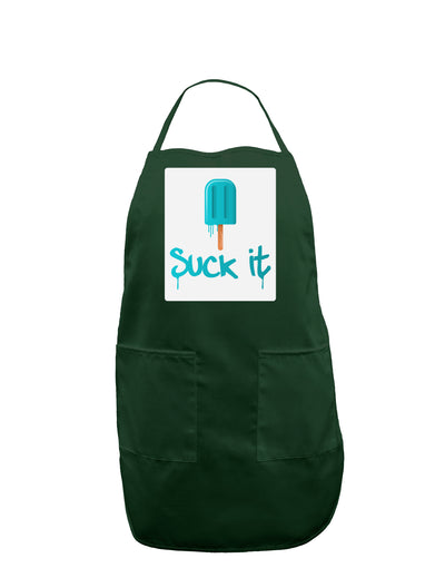 Suck It Popsicle Panel Dark Adult Apron-Bib Apron-TooLoud-Hunter-One-Size-Davson Sales