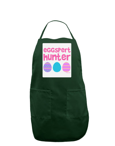 Eggspert Hunter - Easter - Pink Panel Dark Adult Apron by TooLoud-Bib Apron-TooLoud-Hunter-One-Size-Davson Sales