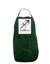 Sagittarius Symbol Panel Dark Adult Apron-Bib Apron-TooLoud-Hunter-One-Size-Davson Sales