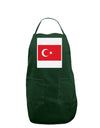 Turkey Flag Panel Dark Adult Apron by TooLoud-Bib Apron-TooLoud-Hunter-One-Size-Davson Sales