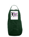 Ride It Purple Panel Dark Adult Apron-Bib Apron-TooLoud-Hunter-One-Size-Davson Sales