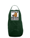 TooLoud Watch Me Neigh Neigh Panel Dark Adult Apron-Bib Apron-TooLoud-Hunter-One-Size-Davson Sales