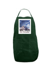 Go Outside Mountain Panel Dark Adult Apron by TooLoud-Bib Apron-TooLoud-Hunter-One-Size-Davson Sales