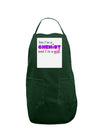 TooLoud Yes I am a Chemist Girl Panel Dark Adult Apron-Bib Apron-TooLoud-Hunter-One-Size-Davson Sales