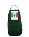 Mexican Flag Levels - Cinco De Mayo Panel Dark Adult Apron-Bib Apron-TooLoud-Hunter-One-Size-Davson Sales