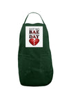 No Bae For Valentine's Day Panel Dark Adult Apron-Bib Apron-TooLoud-Hunter-One-Size-Davson Sales