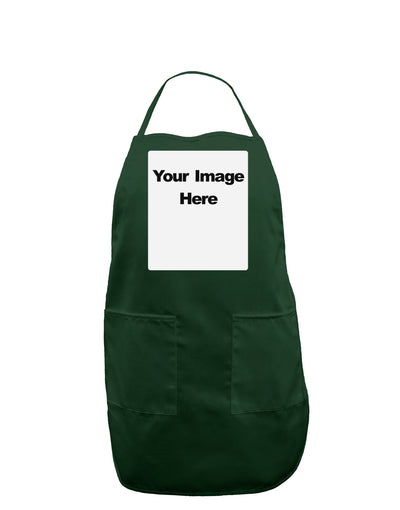 Custom Personalized Image and Text Picture Panel Dark Adult Apron-Bib Apron-TooLoud-Hunter-One-Size-Davson Sales