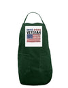 US Veteran Distressed Panel Dark Adult Apron-Bib Apron-TooLoud-Hunter-One-Size-Davson Sales