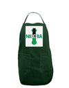 Nigeria Bobsled Panel Dark Adult Apron by TooLoud-Bib Apron-TooLoud-Hunter-One-Size-Davson Sales