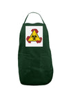 Recycle Biohazard Sign Panel Dark Adult Apron by TooLoud-Bib Apron-TooLoud-Hunter-One-Size-Davson Sales