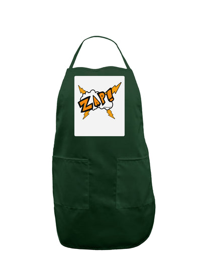 Onomatopoeia ZAP Panel Dark Adult Apron-Bib Apron-TooLoud-Hunter-One-Size-Davson Sales