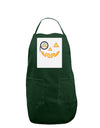 Monocle Jack-o-Lantern Color Panel Dark Adult Apron-Bib Apron-TooLoud-Hunter-One-Size-Davson Sales