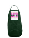 THOTTIE Panel Dark Adult Apron-Bib Apron-TooLoud-Hunter-One-Size-Davson Sales