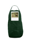 Standing Llamas Panel Dark Adult Apron by TooLoud-Bib Apron-TooLoud-Hunter-One-Size-Davson Sales