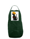 Happy Cinco de Meow - Cinco de Mayo Cat Panel Dark Adult Apron by TooLoud-Bib Apron-TooLoud-Hunter-One-Size-Davson Sales