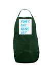 Suns Out Guns Out - Blue Panel Dark Adult Apron-Bib Apron-TooLoud-Hunter-One-Size-Davson Sales