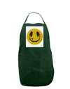 EDM Smiley Face Panel Dark Adult Apron by TooLoud-Bib Apron-TooLoud-Hunter-One-Size-Davson Sales