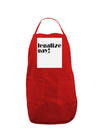 Legalize Gay Panel Dark Adult Apron-Bib Apron-TooLoud-Red-One-Size-Davson Sales