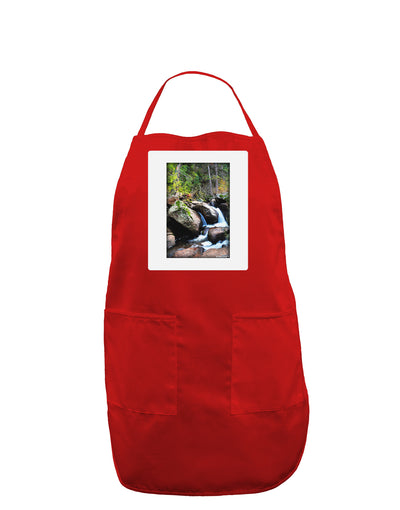 Rockies River Panel Dark Adult Apron-Bib Apron-TooLoud-Red-One-Size-Davson Sales